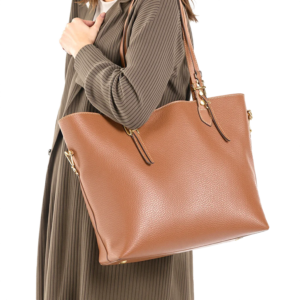 Structured Top Handle Bag